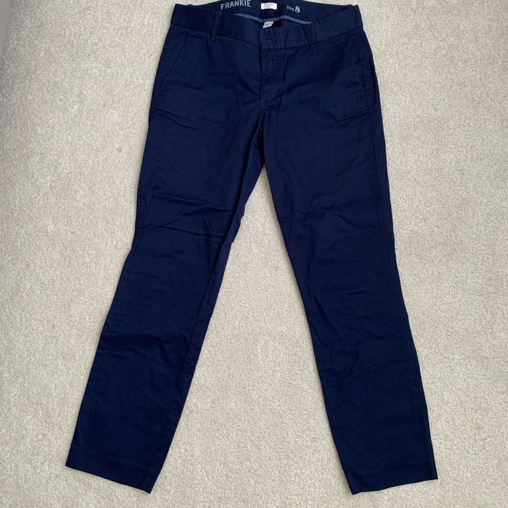 J. Crew Frankie pants blue size US women’s 8